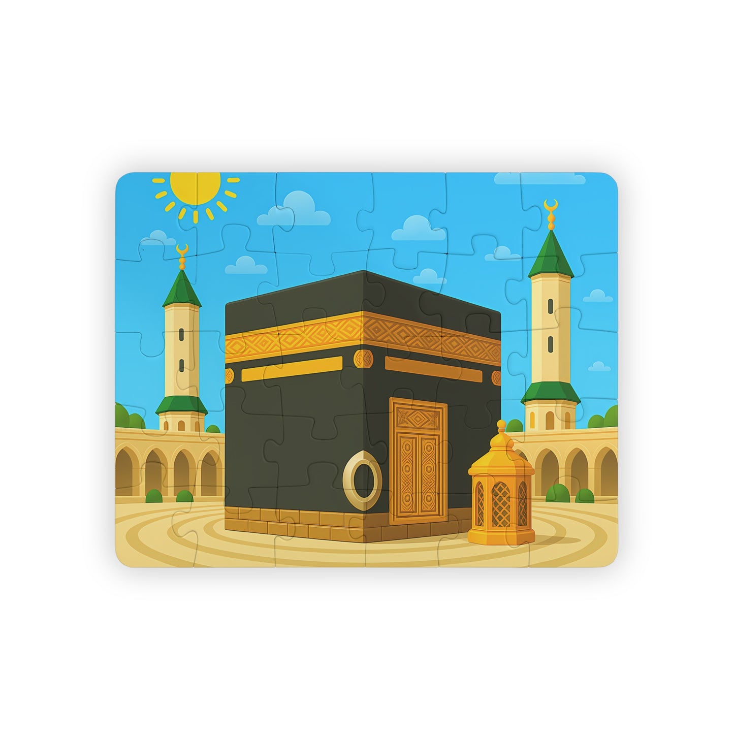Kaaba Puzzle for Kids – 30-Piece (Ages 3–6)