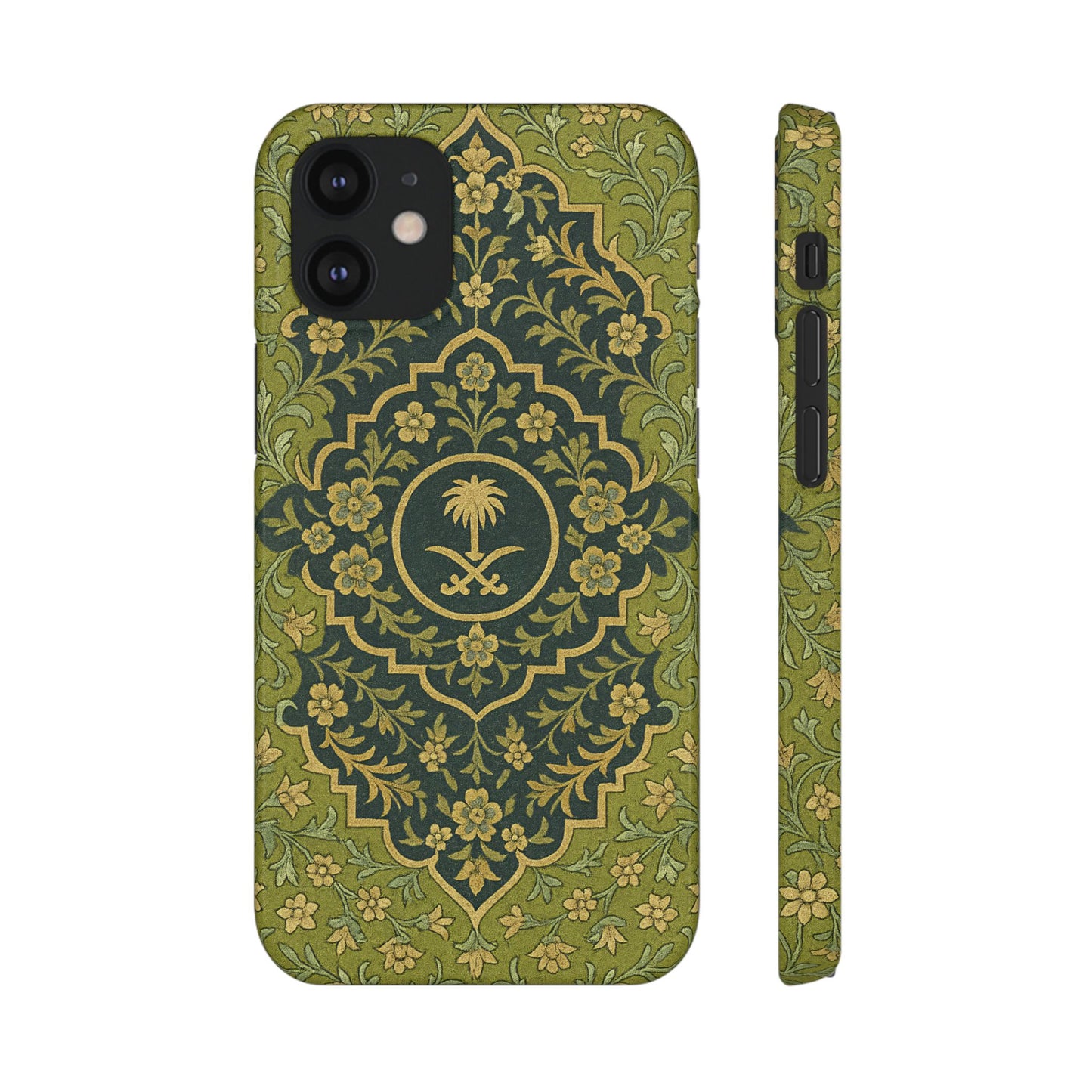 Green Rug Phone Case – Inspired by the Mosques of Madinah & Makkah