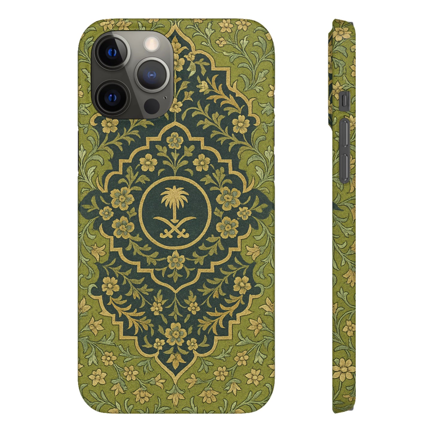 Green Rug Phone Case – Inspired by the Mosques of Madinah & Makkah