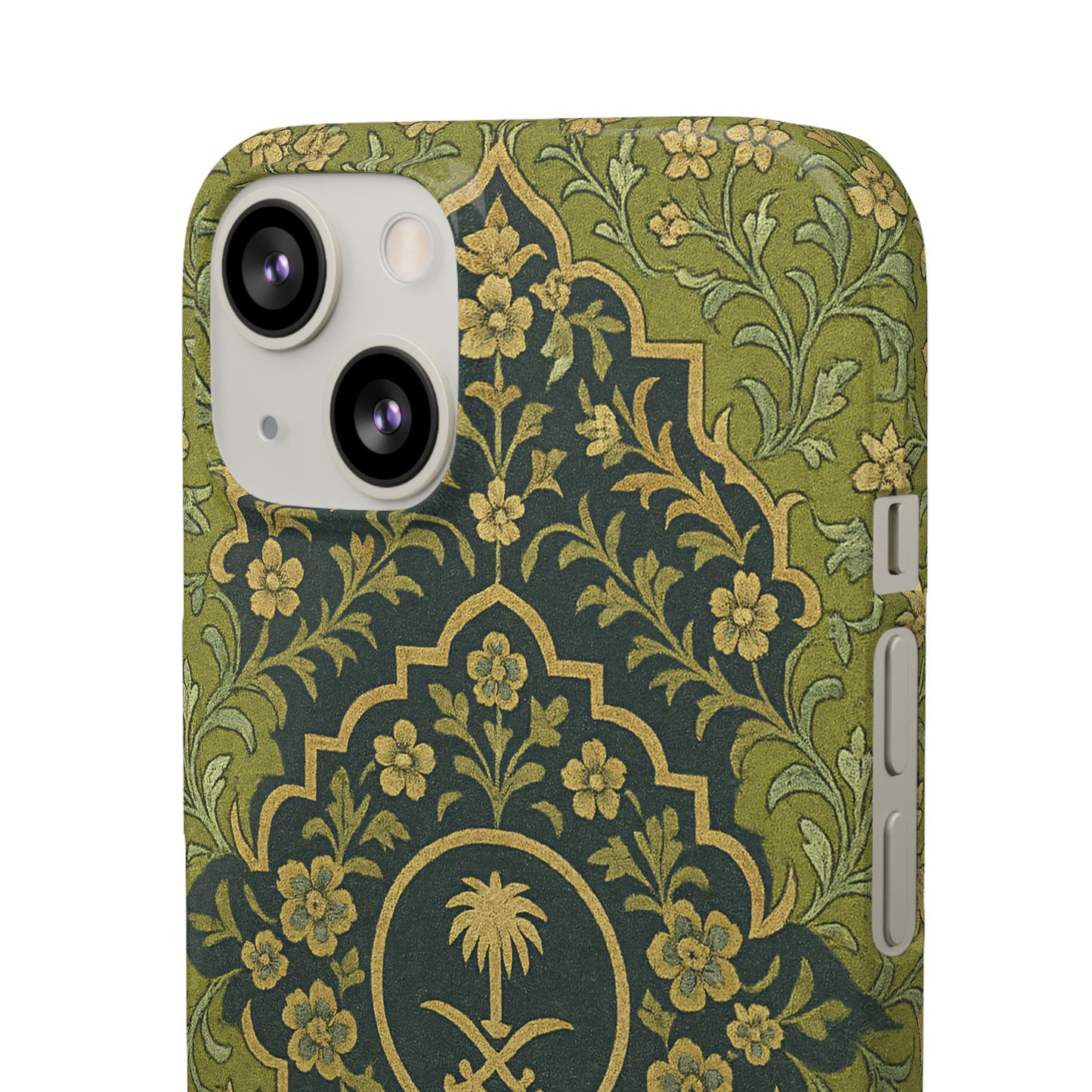 Green Rug Phone Case – Inspired by the Mosques of Madinah & Makkah