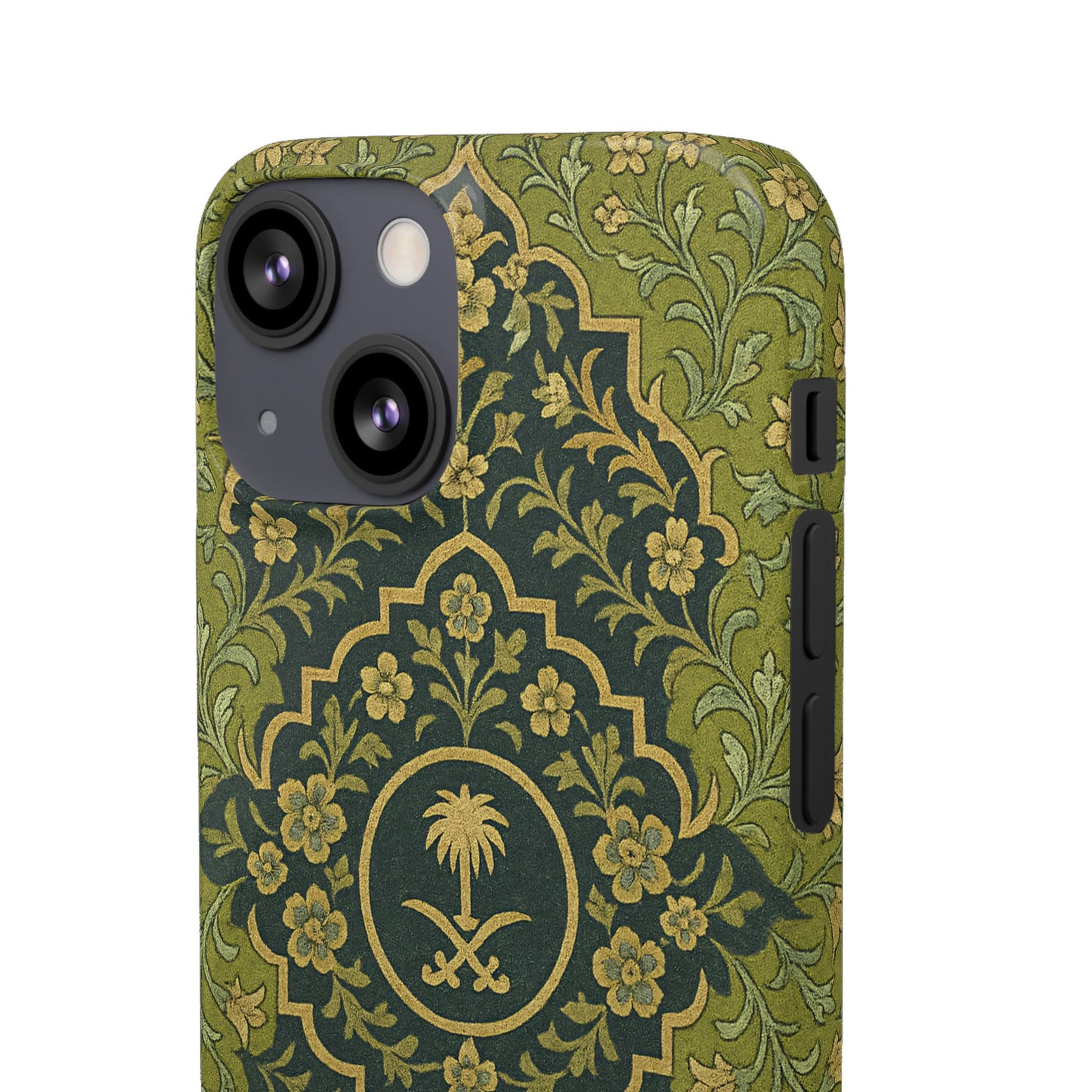 Green Rug Phone Case – Inspired by the Mosques of Madinah & Makkah
