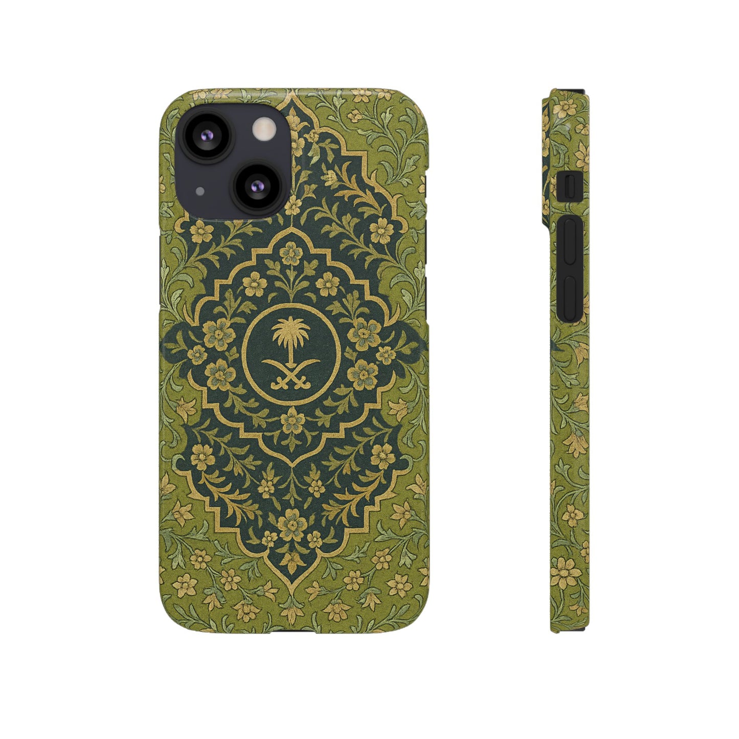 Green Rug Phone Case – Inspired by the Mosques of Madinah & Makkah