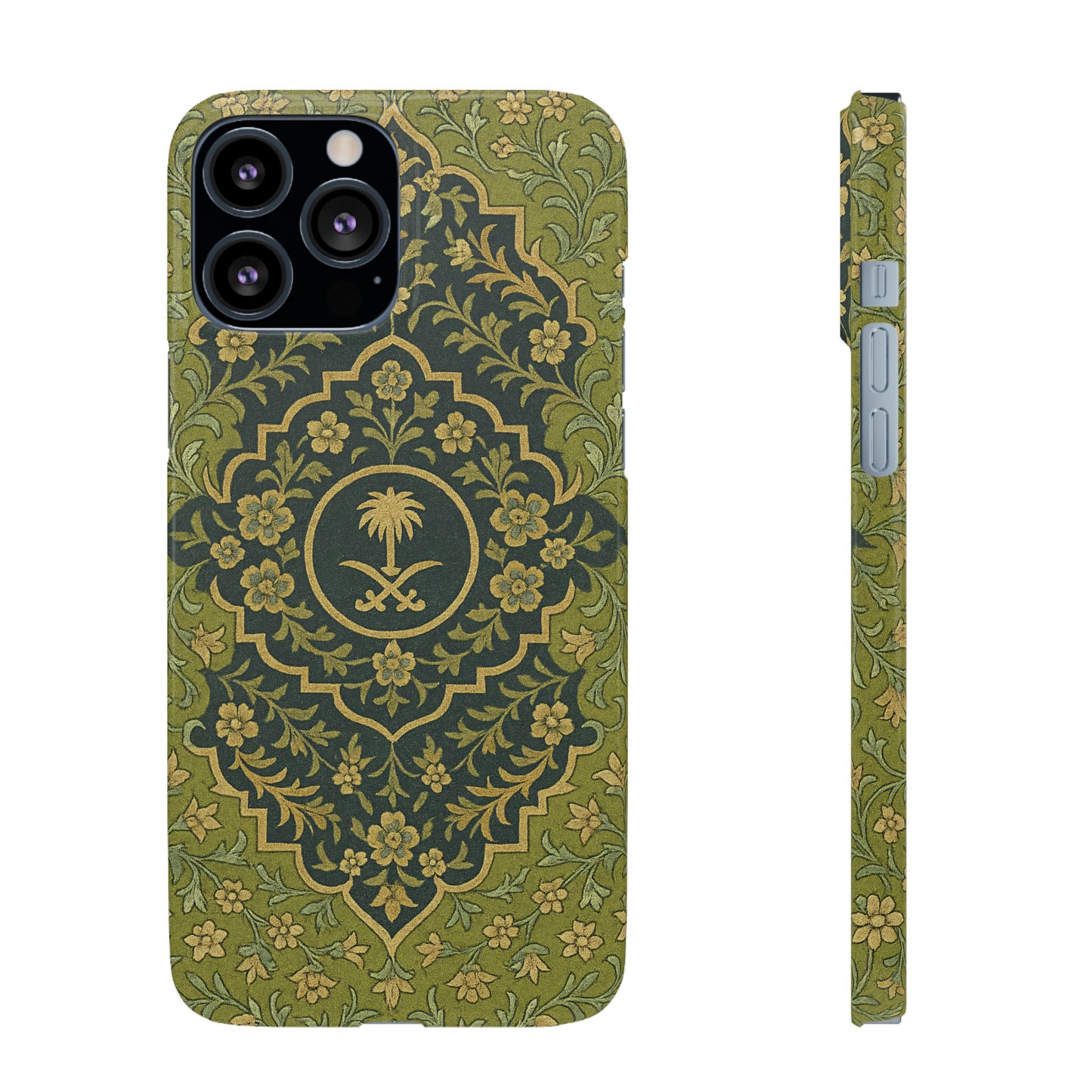 Green Rug Phone Case – Inspired by the Mosques of Madinah & Makkah