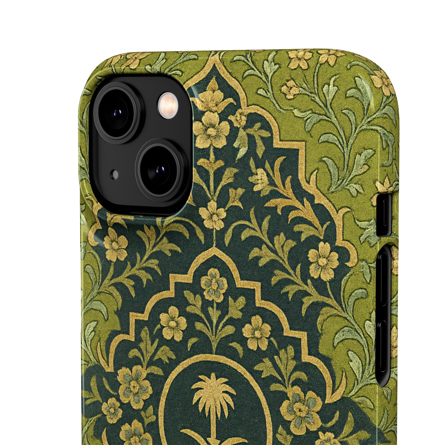 Green Rug Phone Case – Inspired by the Mosques of Madinah & Makkah
