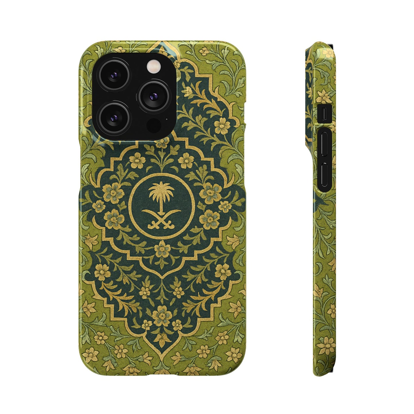Green Rug Phone Case – Inspired by the Mosques of Madinah & Makkah