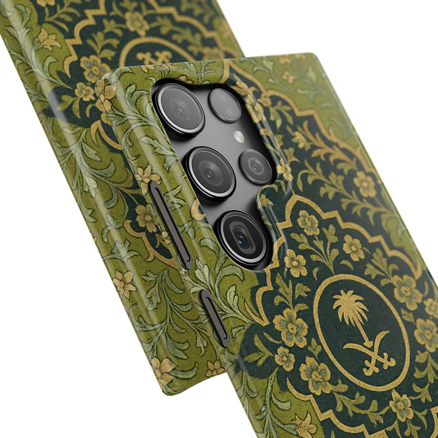 Green Rug Phone Case – Inspired by the Mosques of Madinah & Makkah