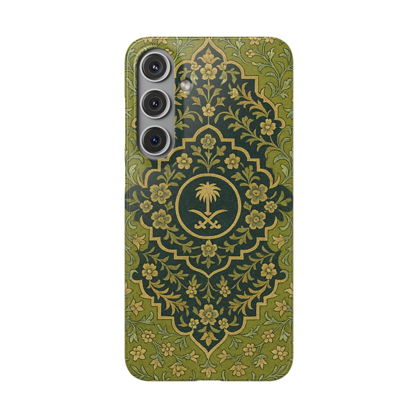 Green Rug Phone Case – Inspired by the Mosques of Madinah & Makkah