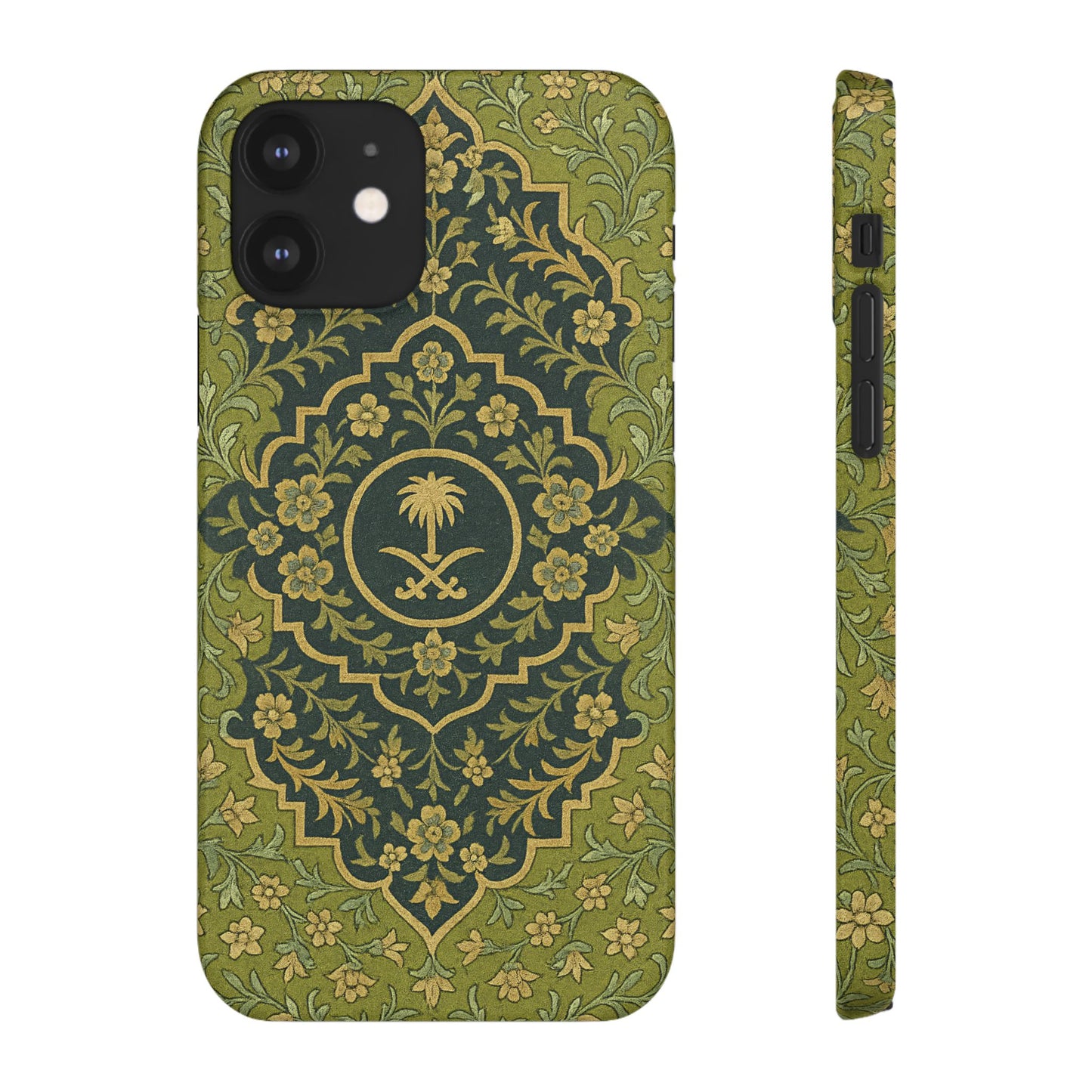 Green Rug Phone Case – Inspired by the Mosques of Madinah & Makkah