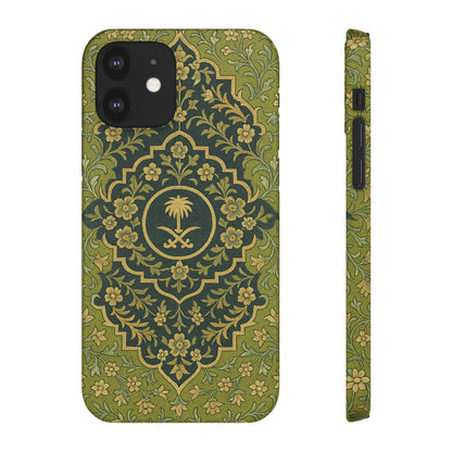 Green Rug Phone Case – Inspired by the Mosques of Madinah & Makkah