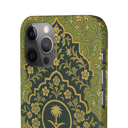 Green Rug Phone Case – Inspired by the Mosques of Madinah & Makkah