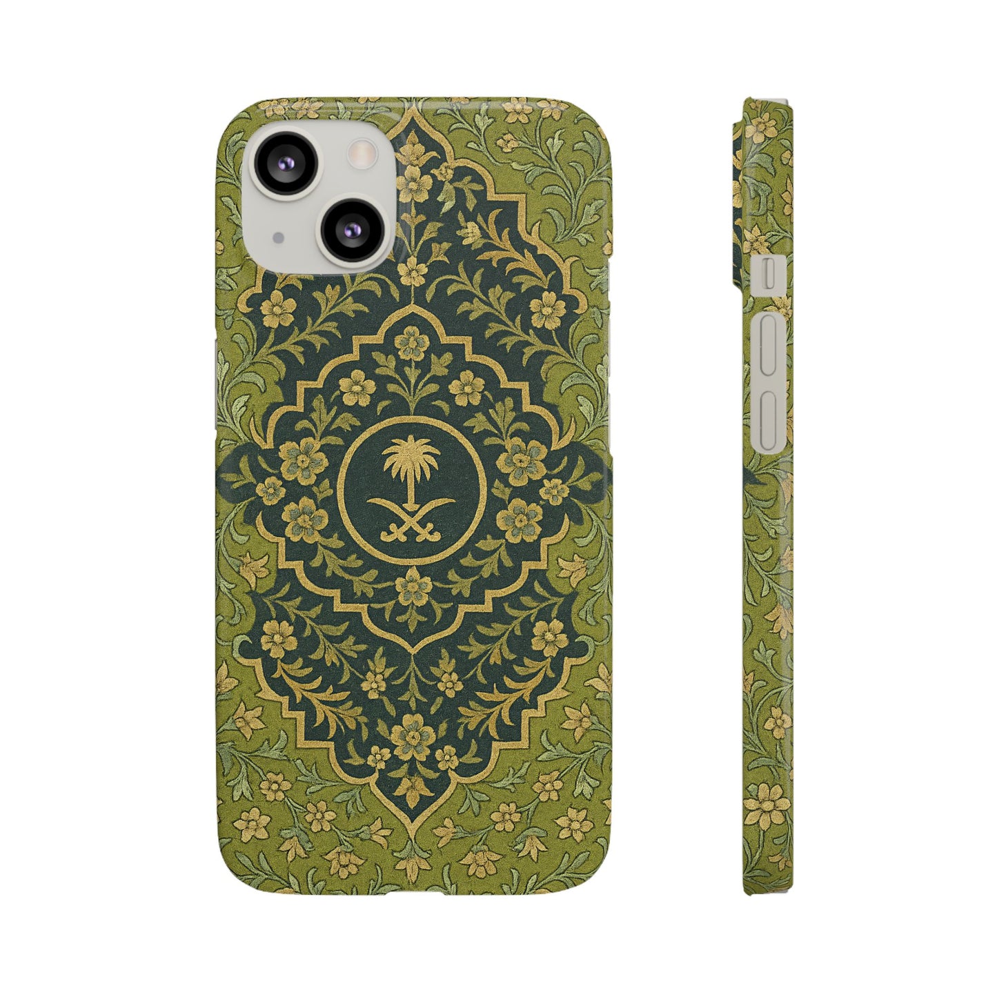 Green Rug Phone Case – Inspired by the Mosques of Madinah & Makkah