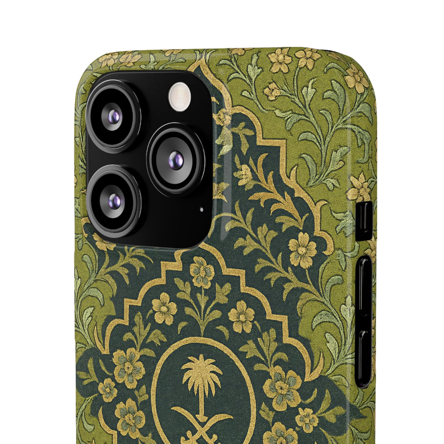 Green Rug Phone Case – Inspired by the Mosques of Madinah & Makkah
