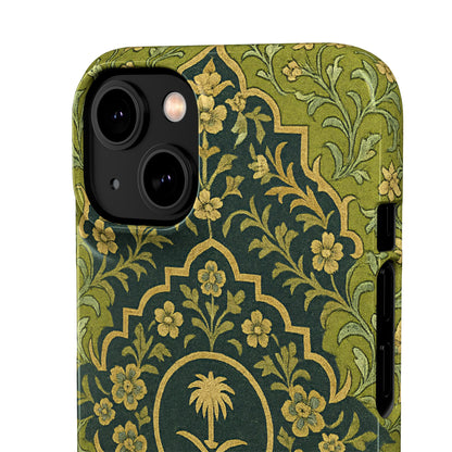 Green Rug Phone Case – Inspired by the Mosques of Madinah & Makkah
