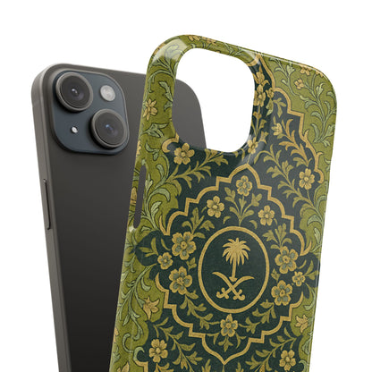Green Rug Phone Case – Inspired by the Mosques of Madinah & Makkah