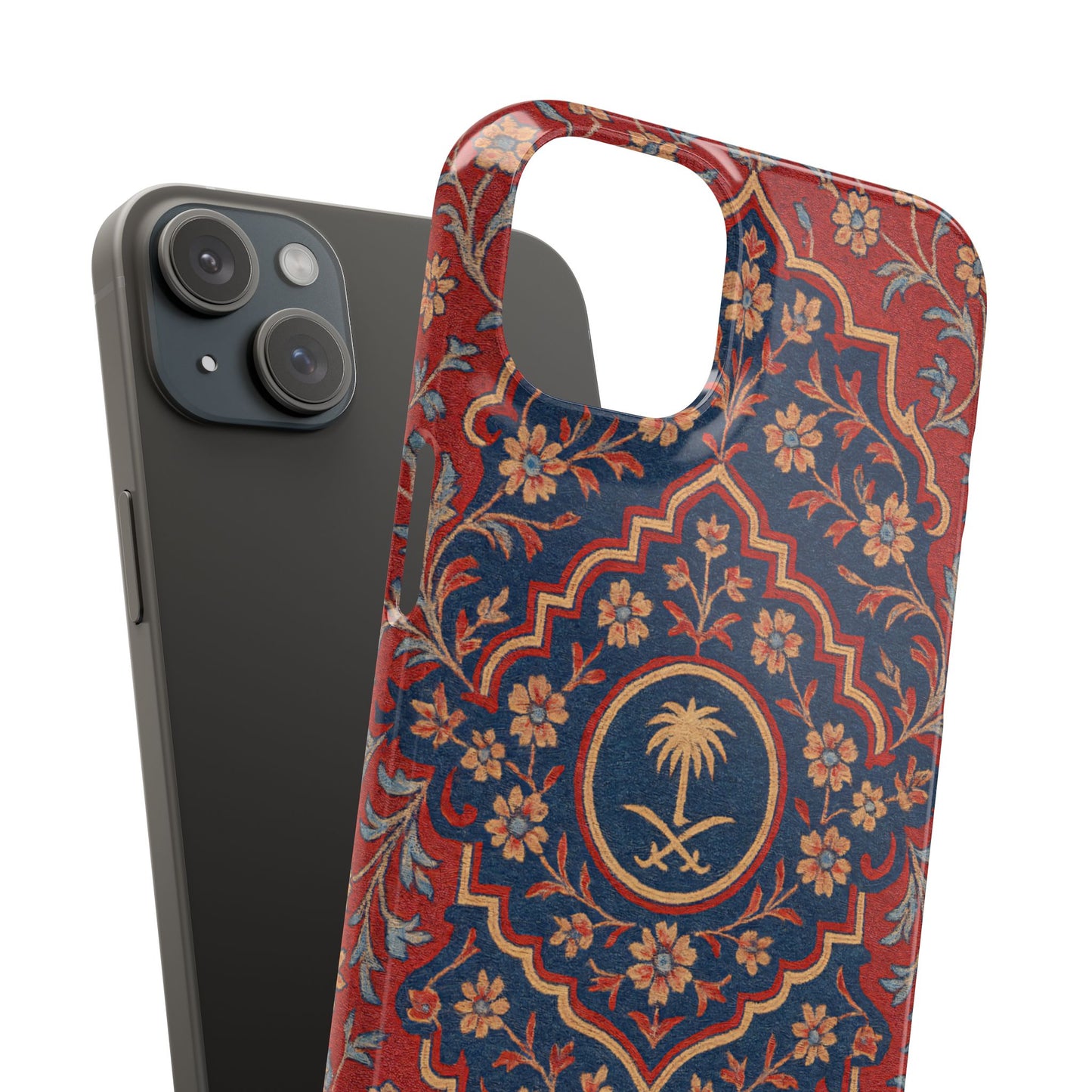 Red Rug Phone Case – Inspired by the Mosques of Madinah & Makkah