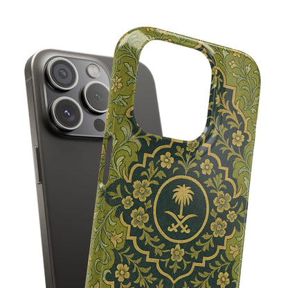 Green Rug Phone Case – Inspired by the Mosques of Madinah & Makkah