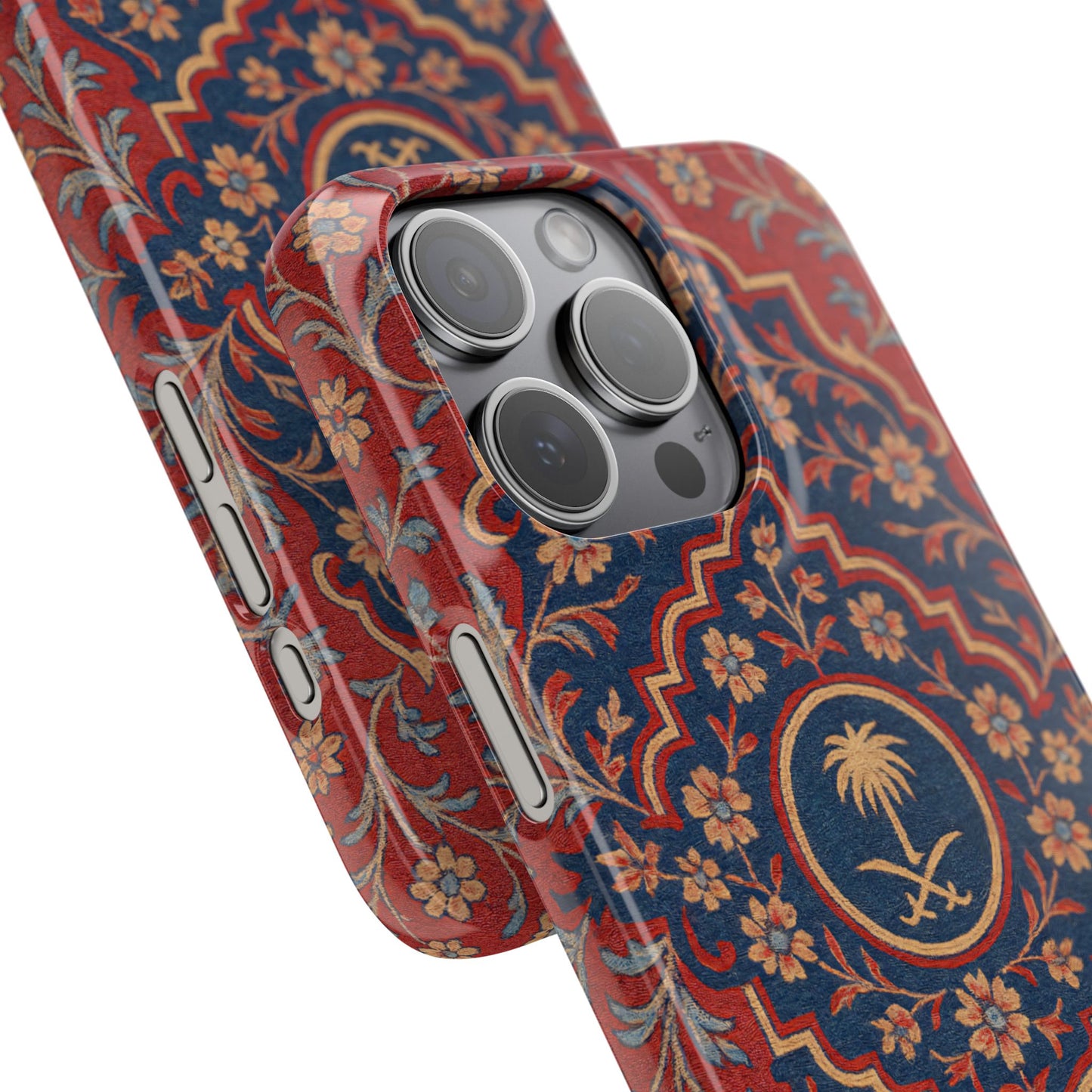 Red Rug Phone Case – Inspired by the Mosques of Madinah & Makkah