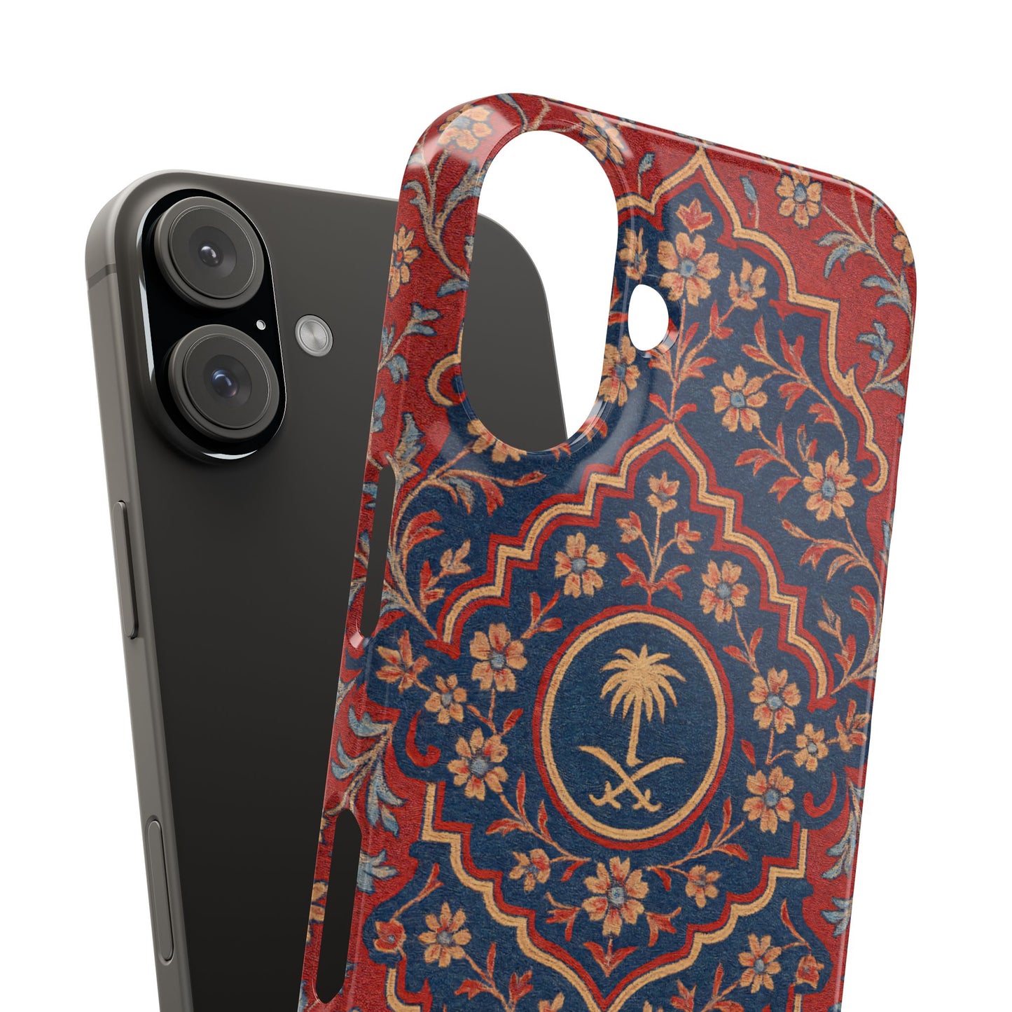 Red Rug Phone Case – Inspired by the Mosques of Madinah & Makkah