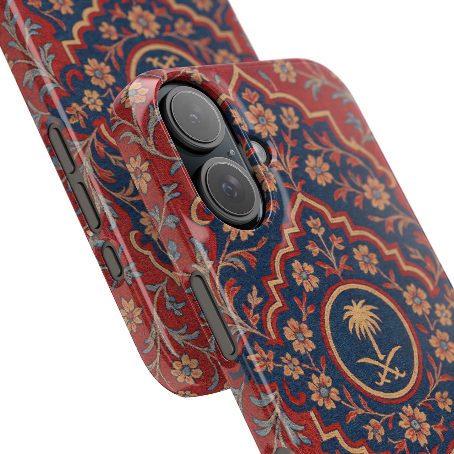 Red Rug Phone Case – Inspired by the Mosques of Madinah & Makkah