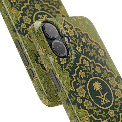 Green Rug Phone Case – Inspired by the Mosques of Madinah & Makkah
