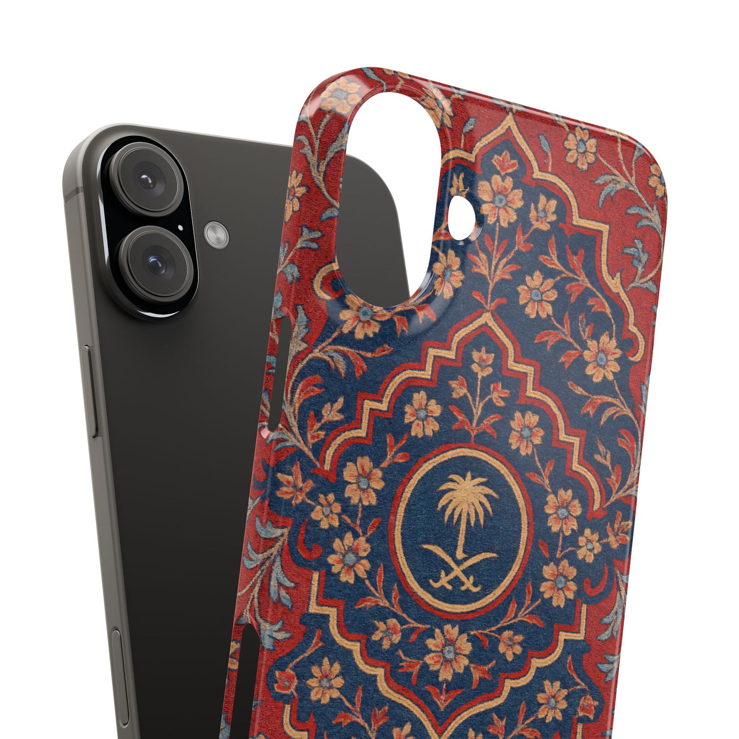 Red Rug Phone Case – Inspired by the Mosques of Madinah & Makkah