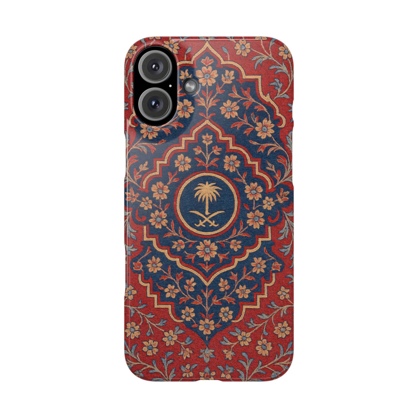 Red Rug Phone Case – Inspired by the Mosques of Madinah & Makkah