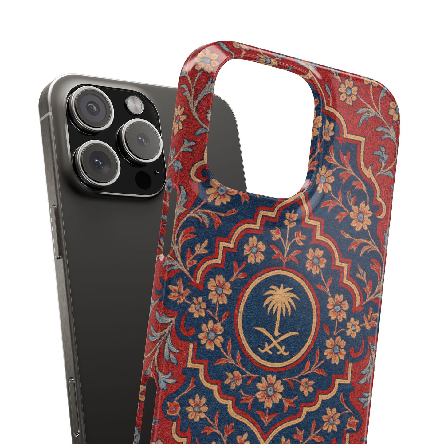 Red Rug Phone Case – Inspired by the Mosques of Madinah & Makkah