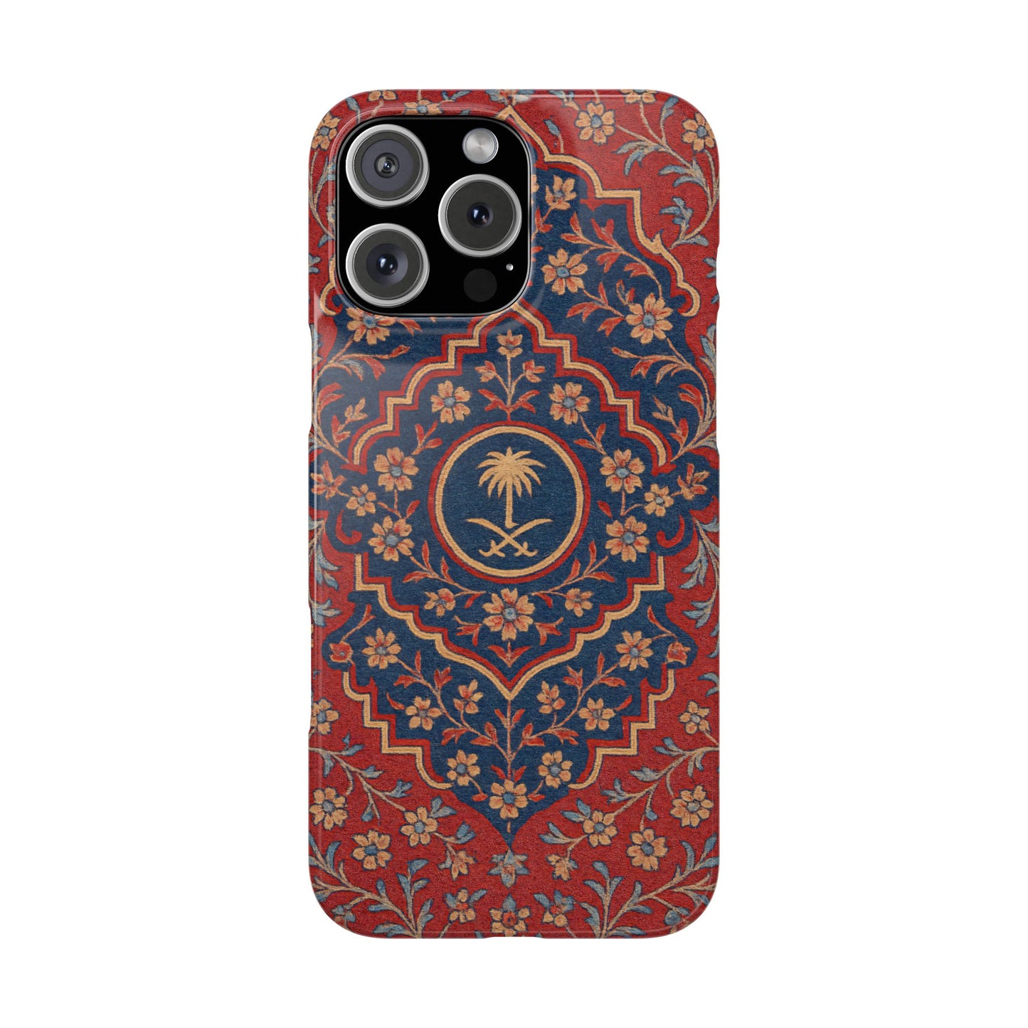 Red Rug Phone Case – Inspired by the Mosques of Madinah & Makkah