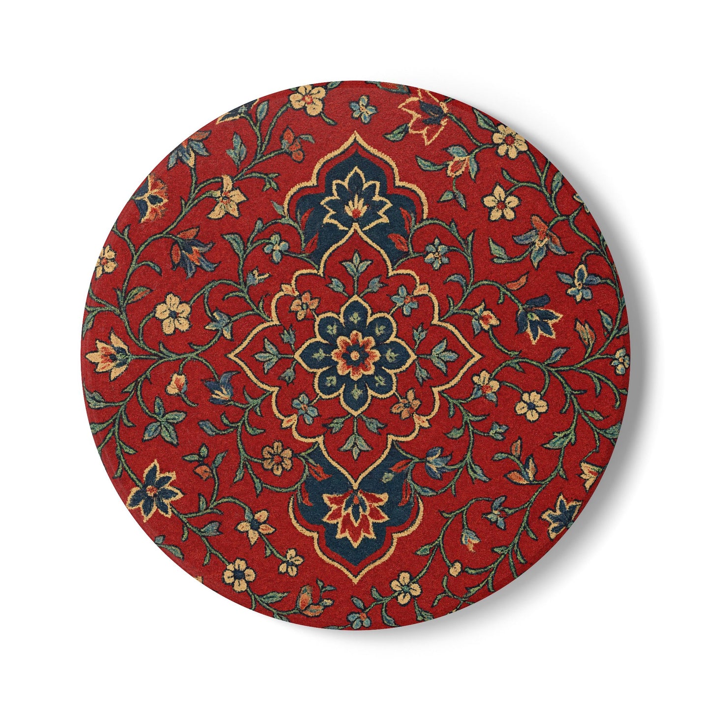 Ceramic Coaster - Haramain Red Carpets Inspired Design