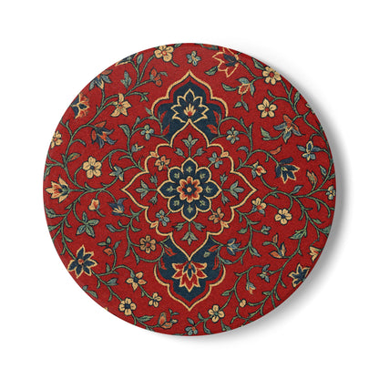 Ceramic Coaster - Haramain Red Carpets Inspired Design