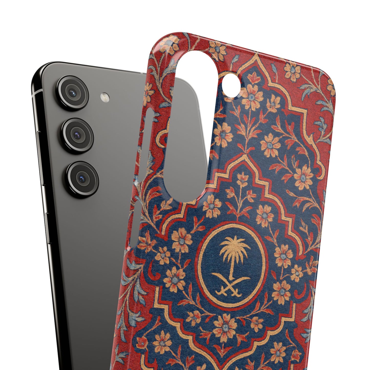 Red Rug Phone Case – Inspired by the Mosques of Madinah & Makkah