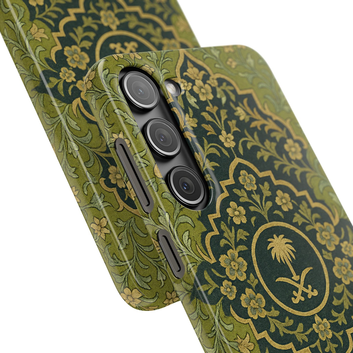 Green Rug Phone Case – Inspired by the Mosques of Madinah & Makkah