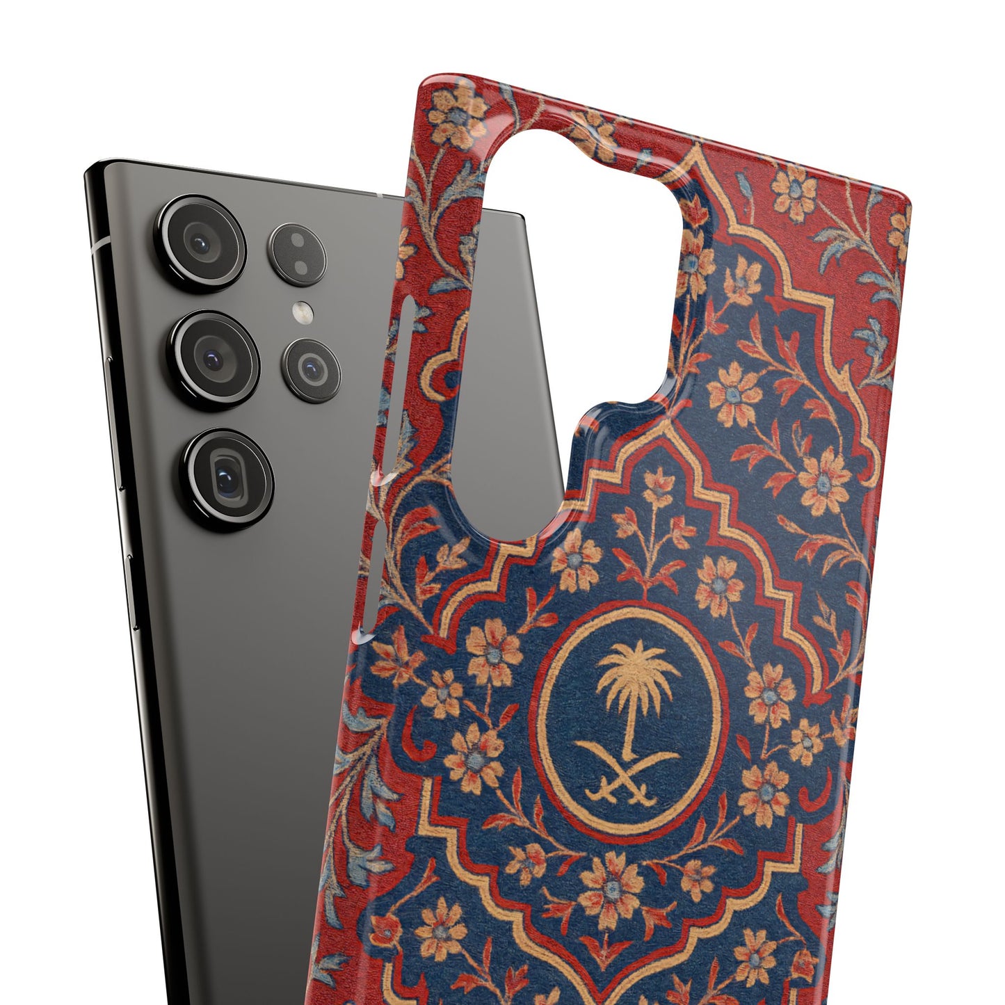Red Rug Phone Case – Inspired by the Mosques of Madinah & Makkah