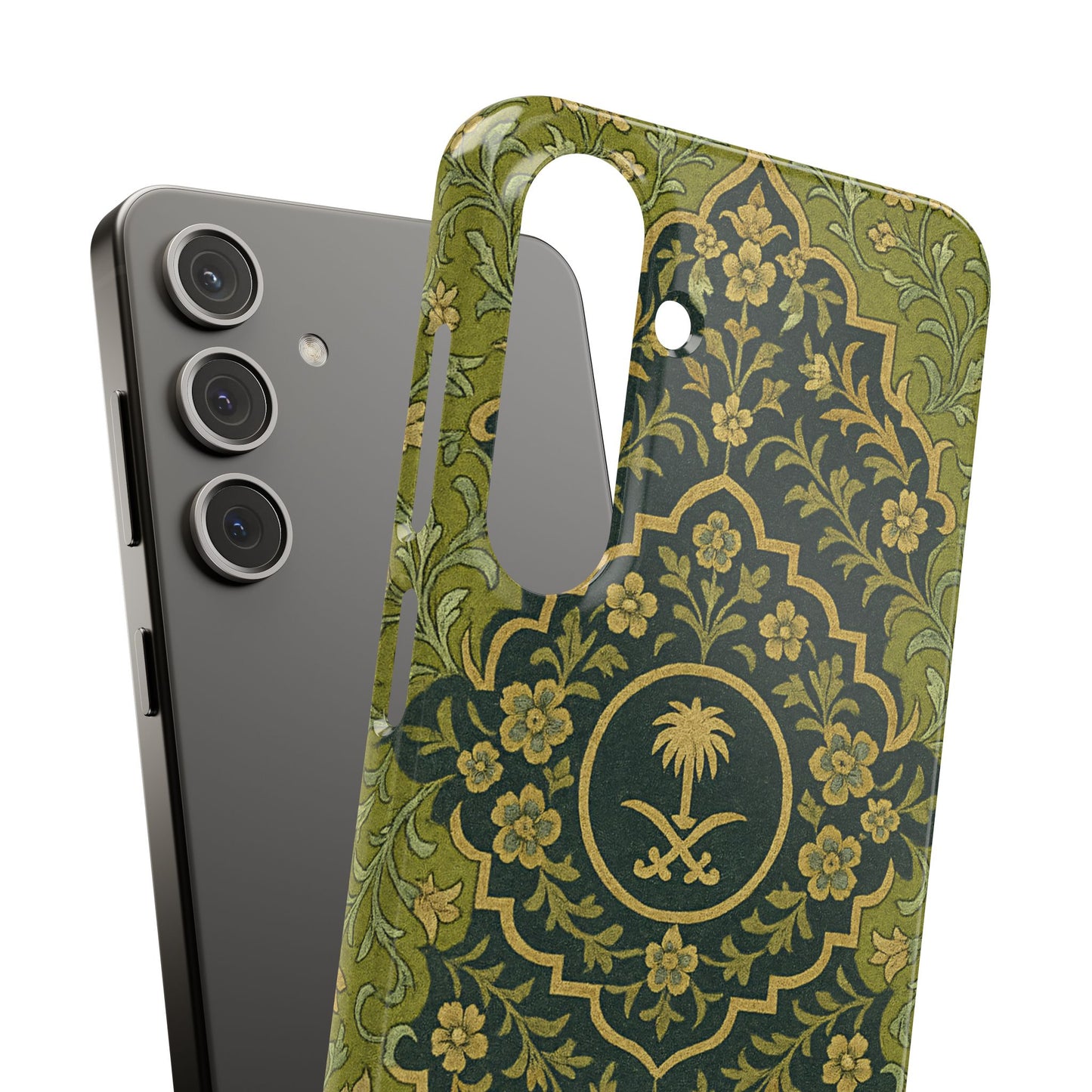 Green Rug Phone Case – Inspired by the Mosques of Madinah & Makkah