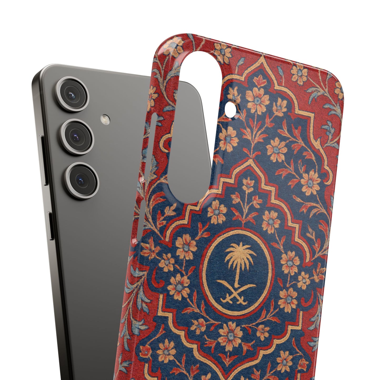 Red Rug Phone Case – Inspired by the Mosques of Madinah & Makkah