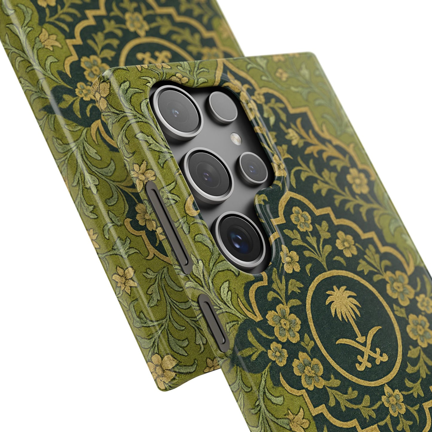 Green Rug Phone Case – Inspired by the Mosques of Madinah & Makkah